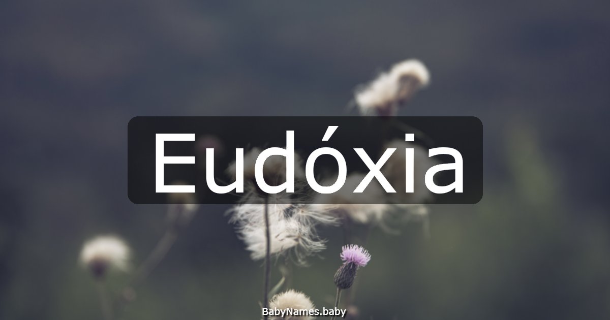 Eudóxia