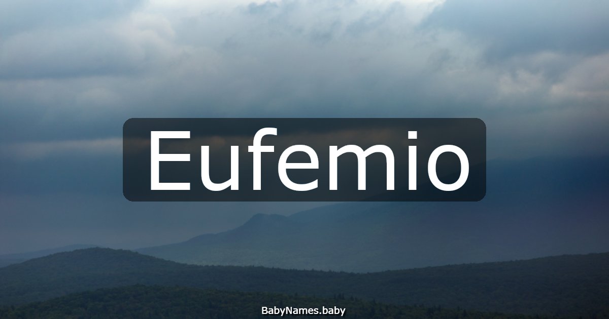 Eufemio