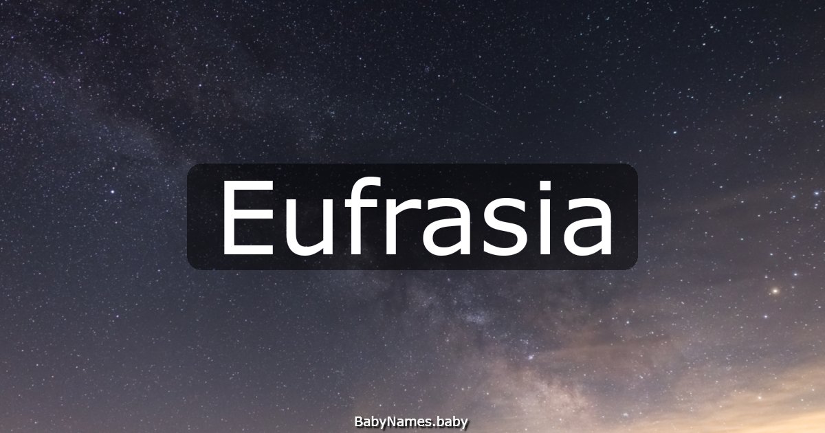 Eufrasia