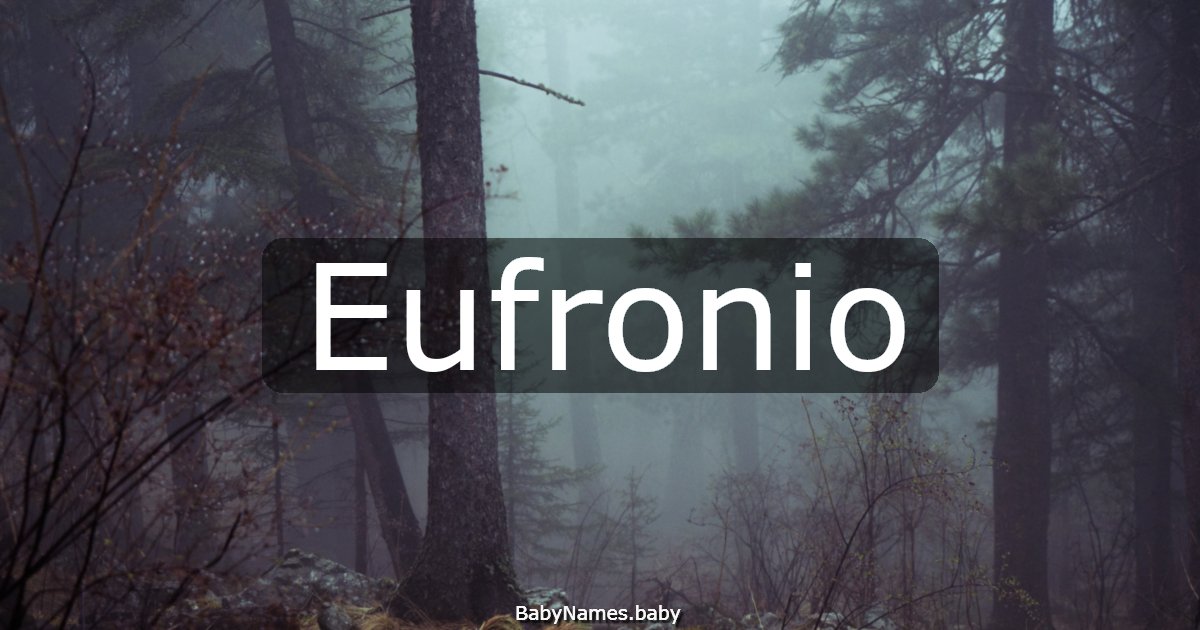 Eufronio