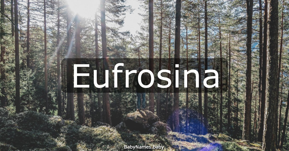 Eufrosina