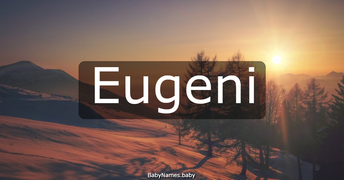 Eugeni