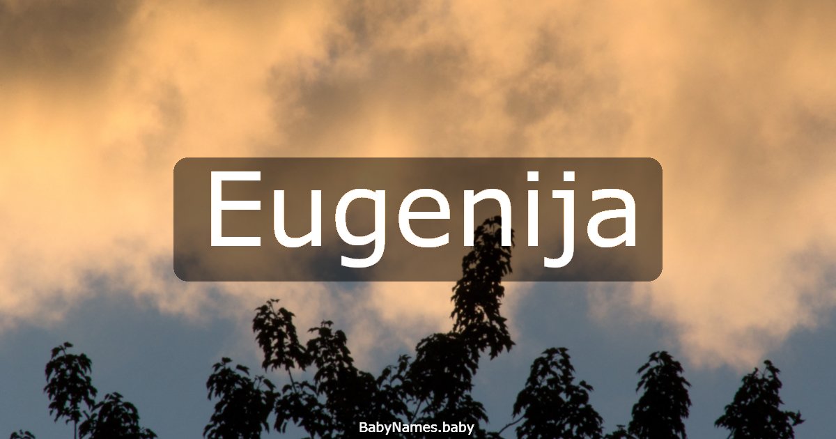 Eugenija