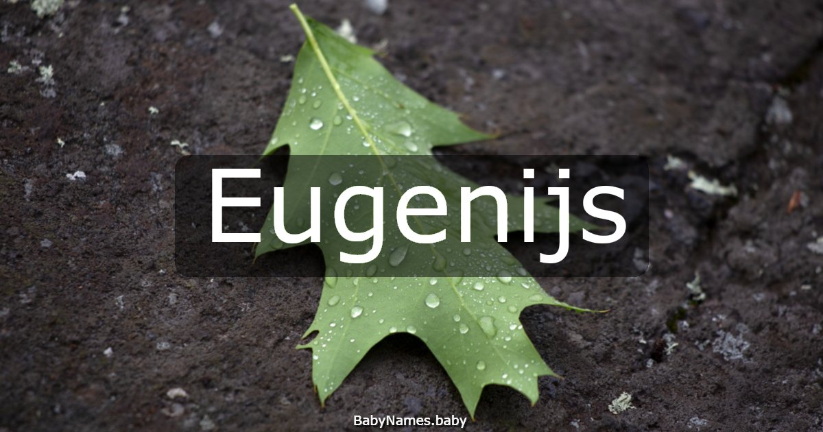 Eugenijs