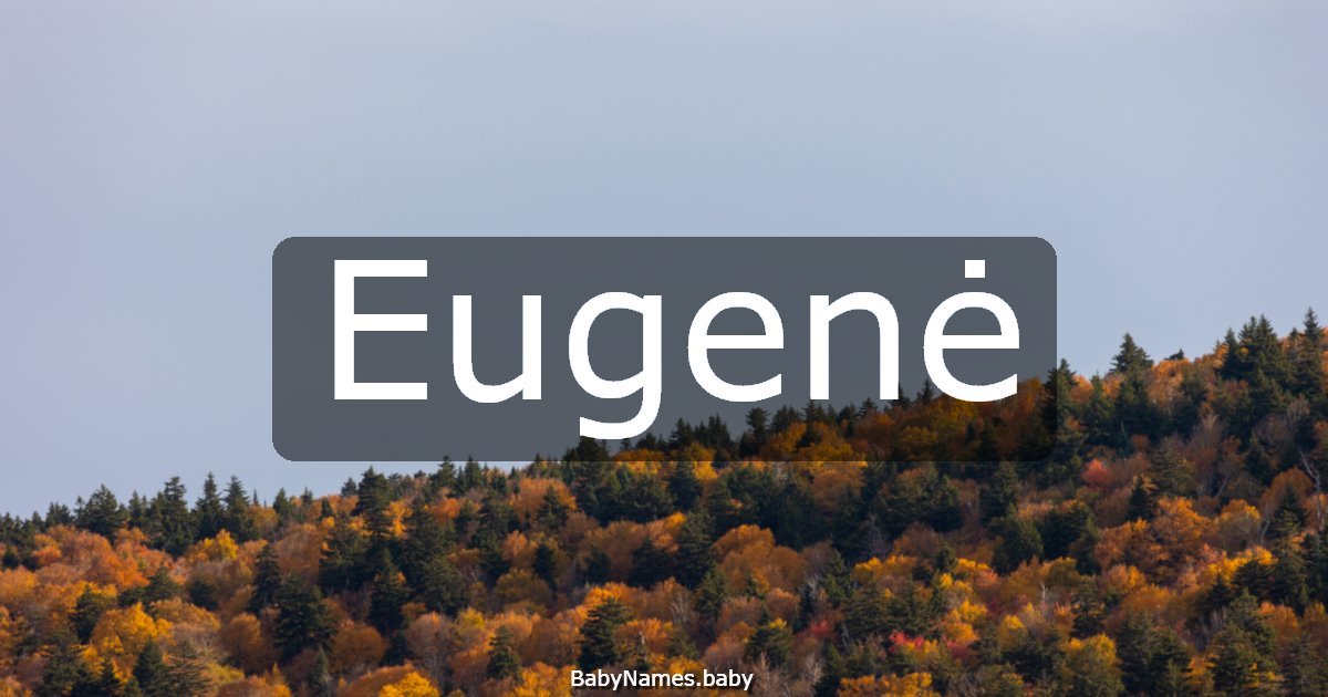 Eugenė