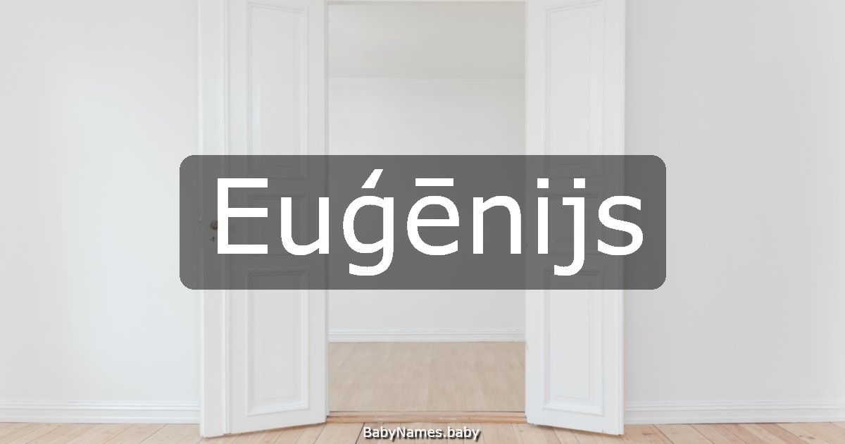Euģēnijs