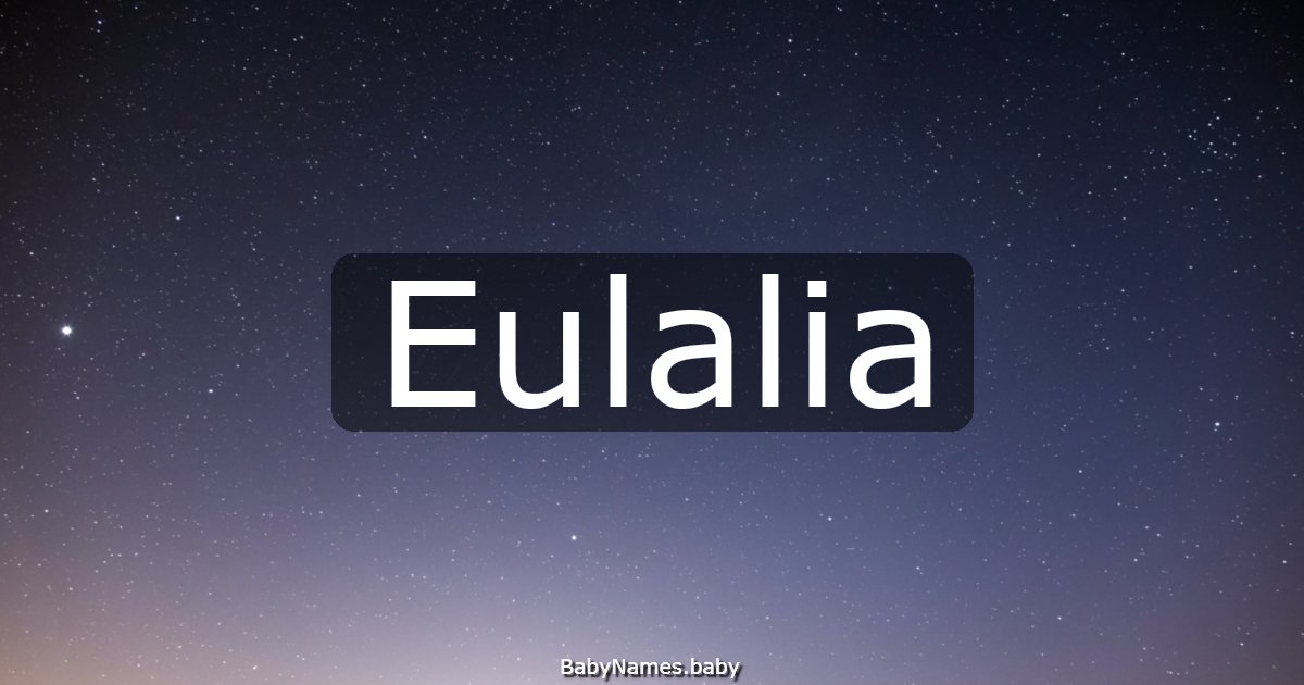 Eulalia