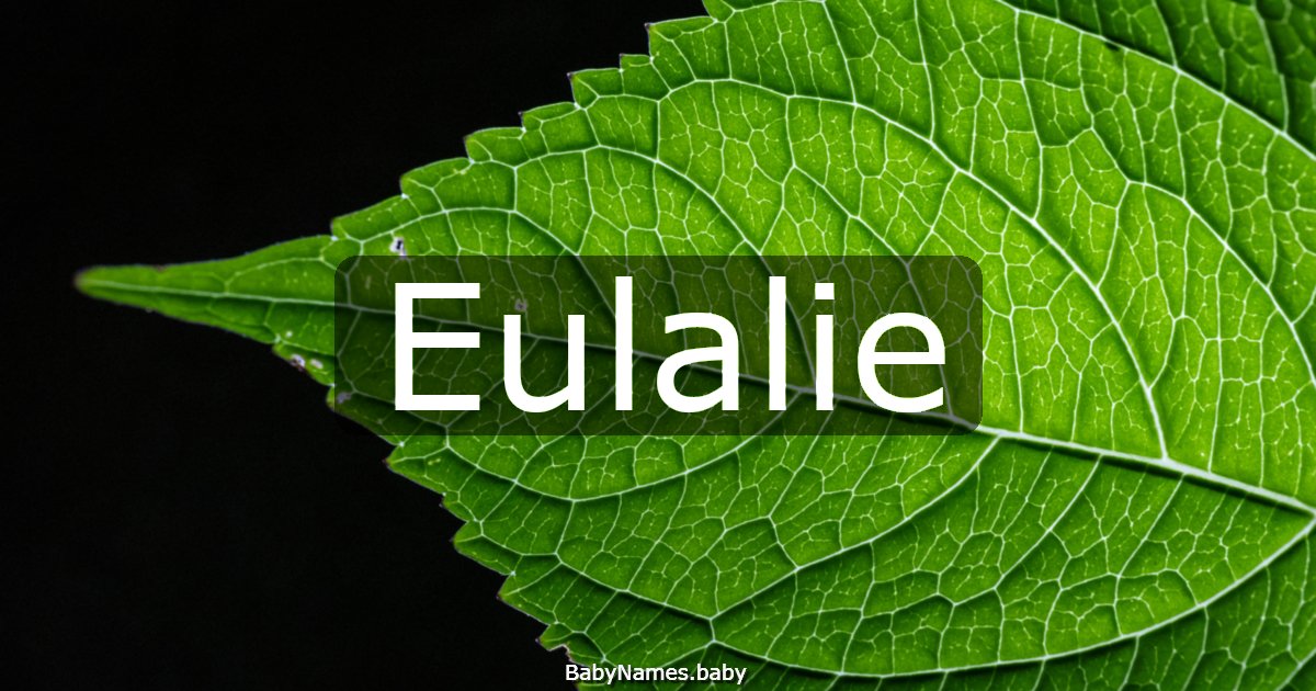 Eulalie
