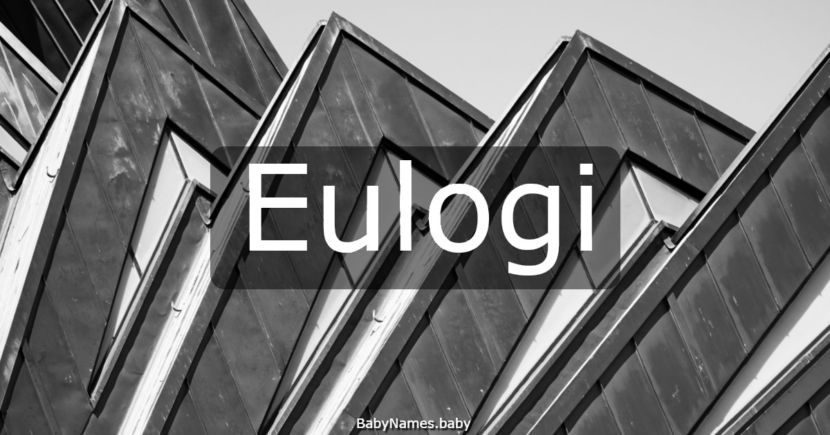 Eulogi