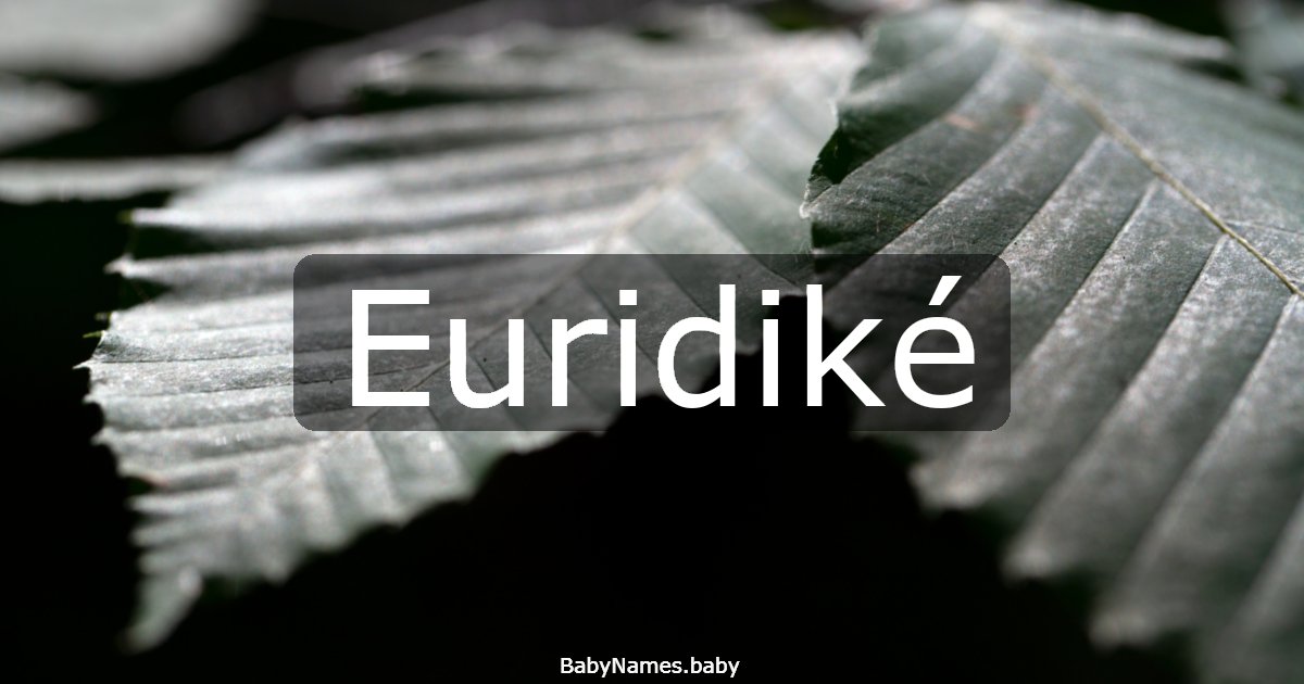 Euridiké
