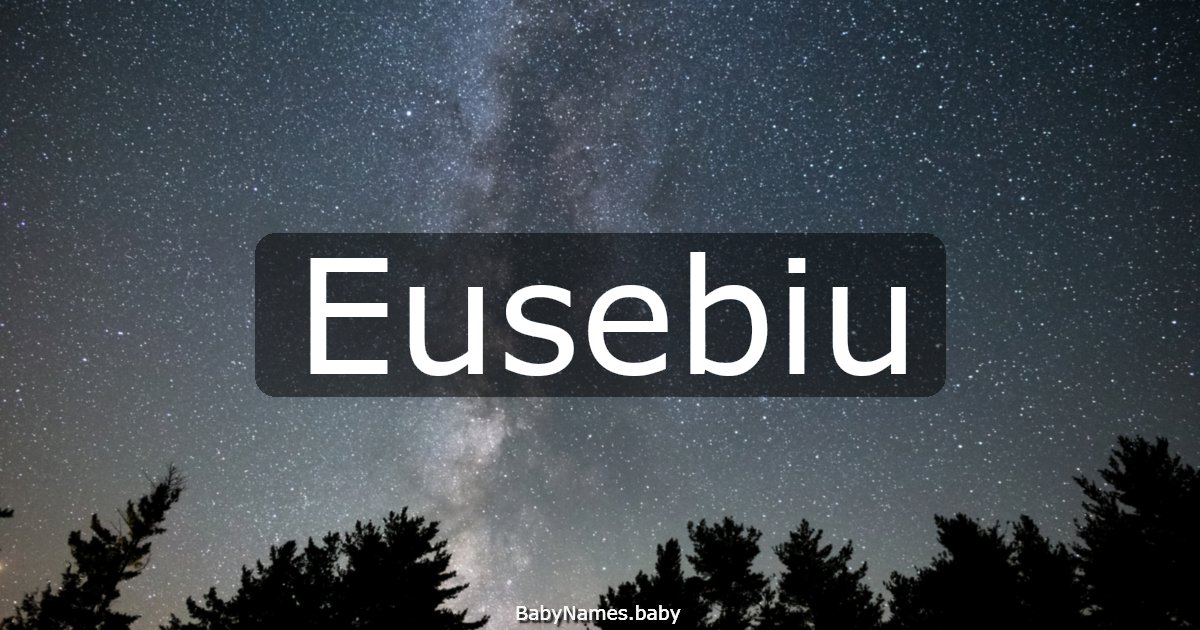Eusebiu