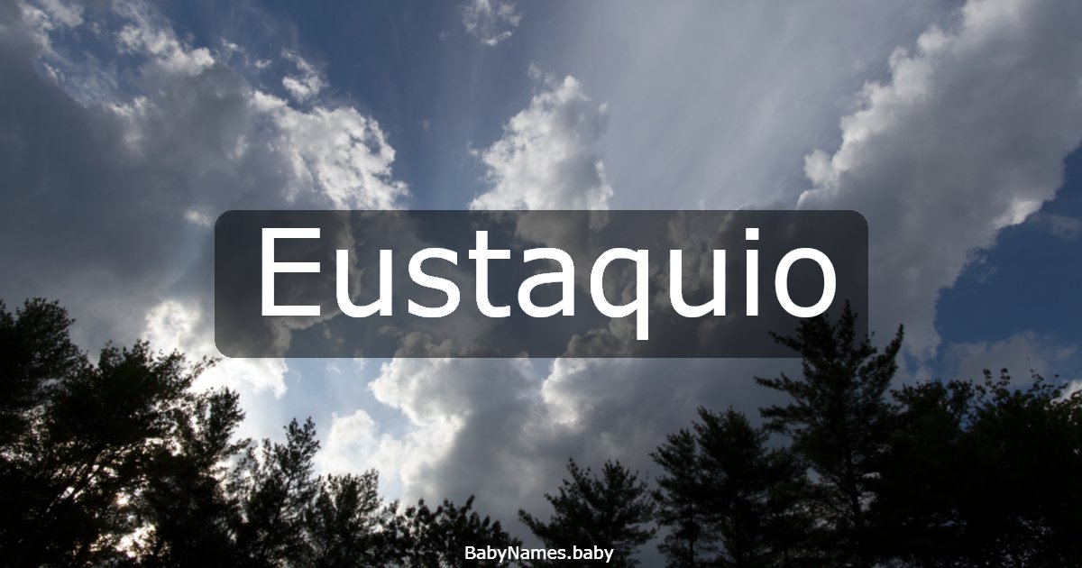 Eustaquio