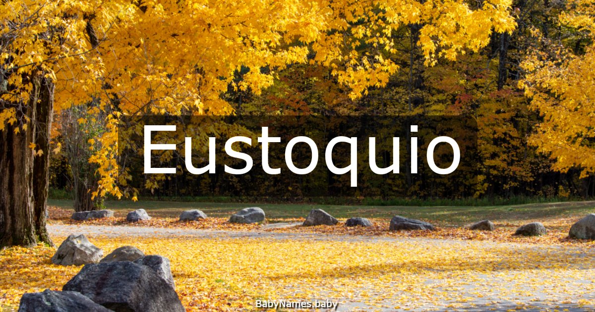 Eustoquio