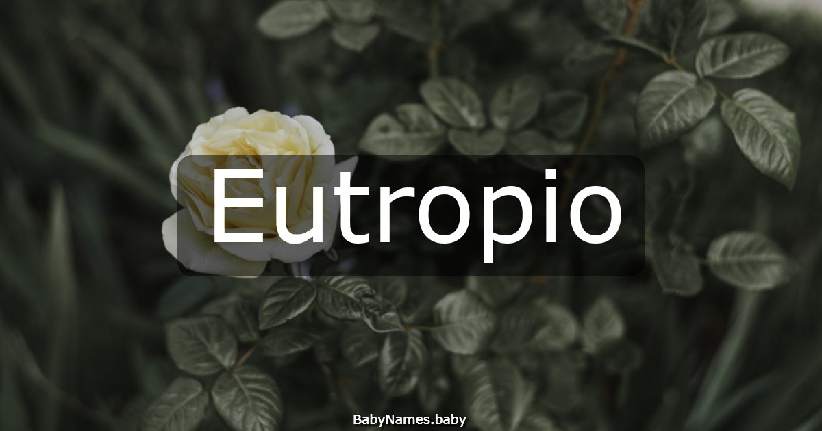 Eutropio