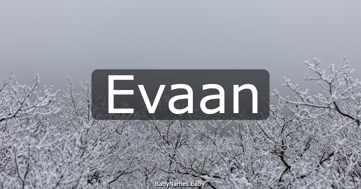 Evaan
