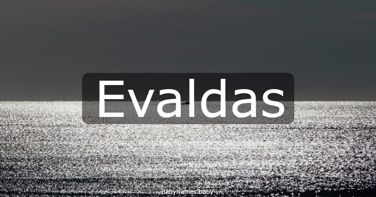 Evaldas