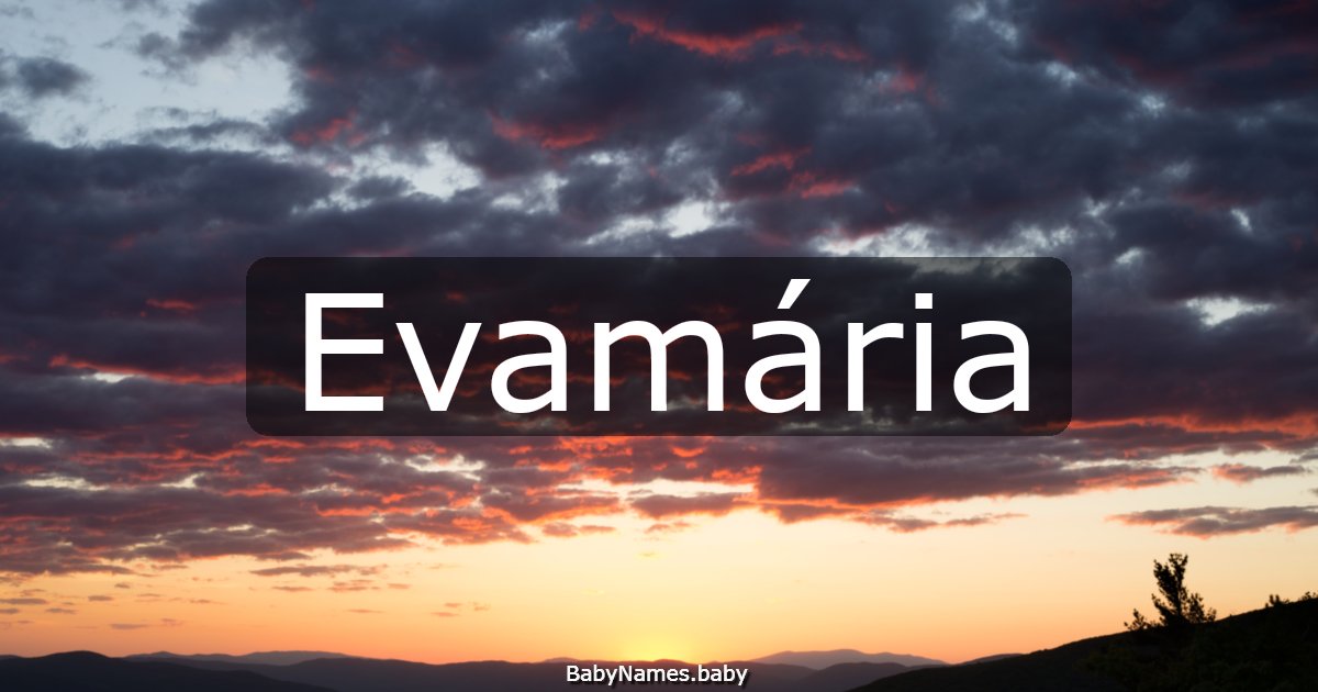 Evamária