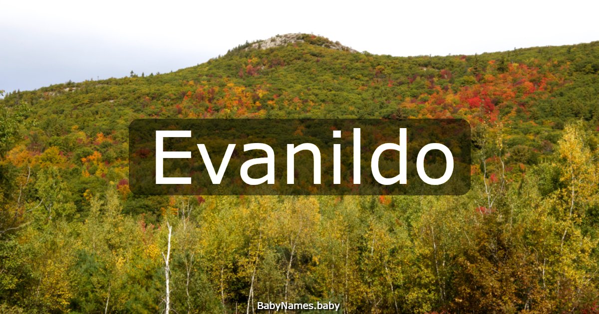 Evanildo