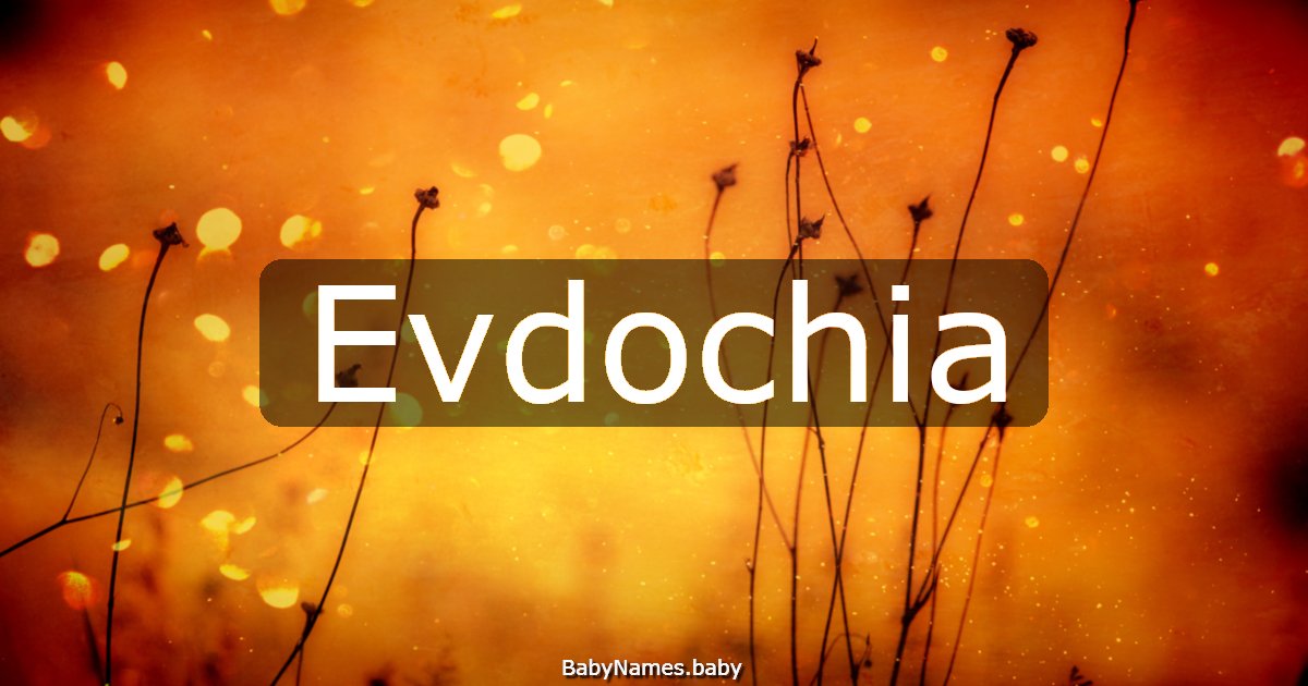 Evdochia