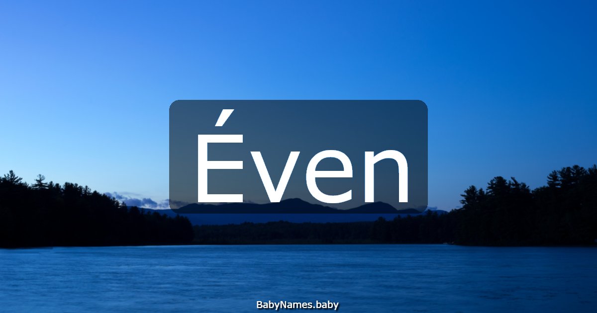 Éven