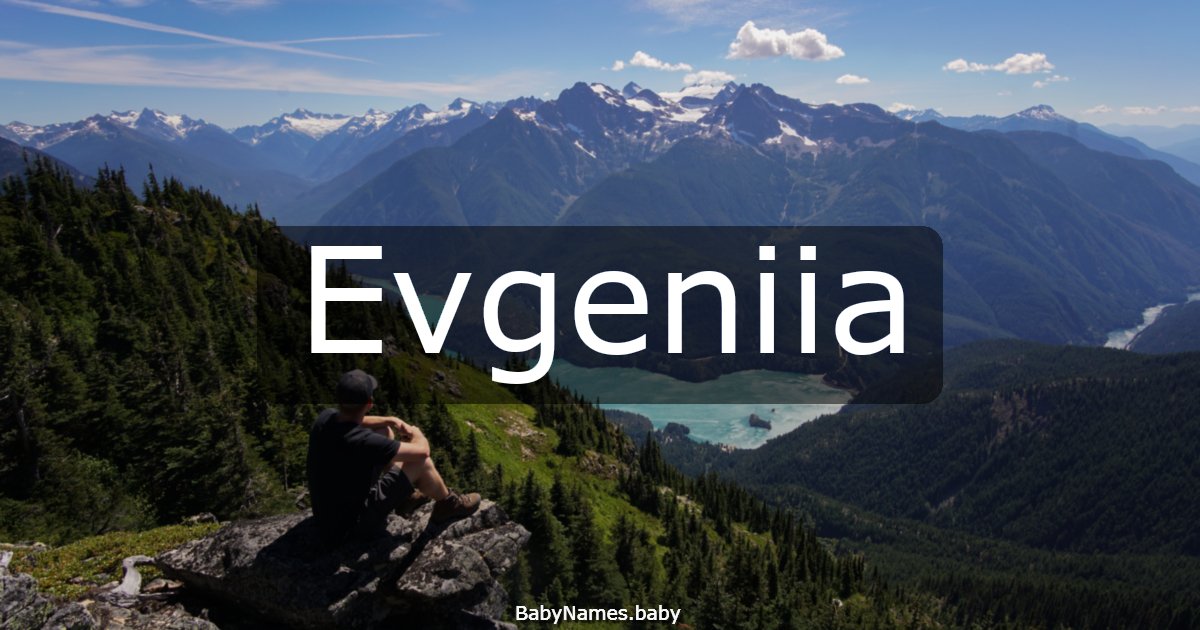 Evgeniia