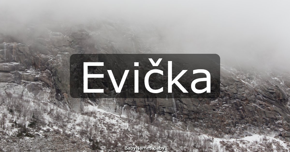 Evička