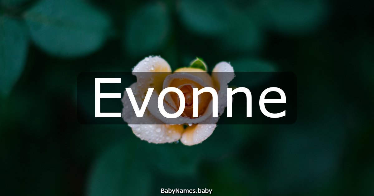 Evonne