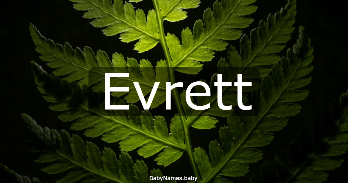 Evrett