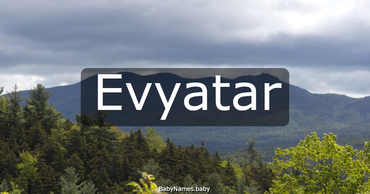 Evyatar