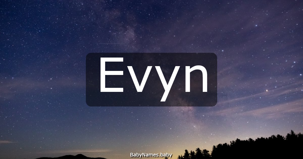 Evyn