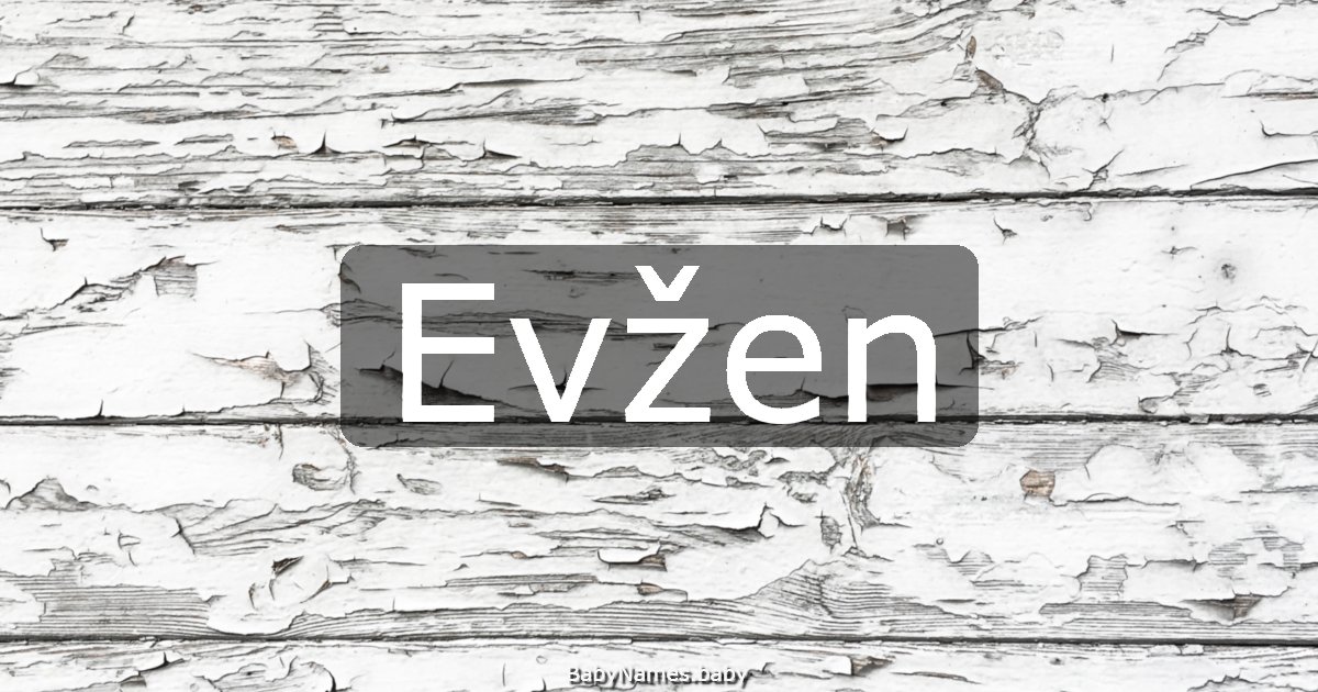 Evžen
