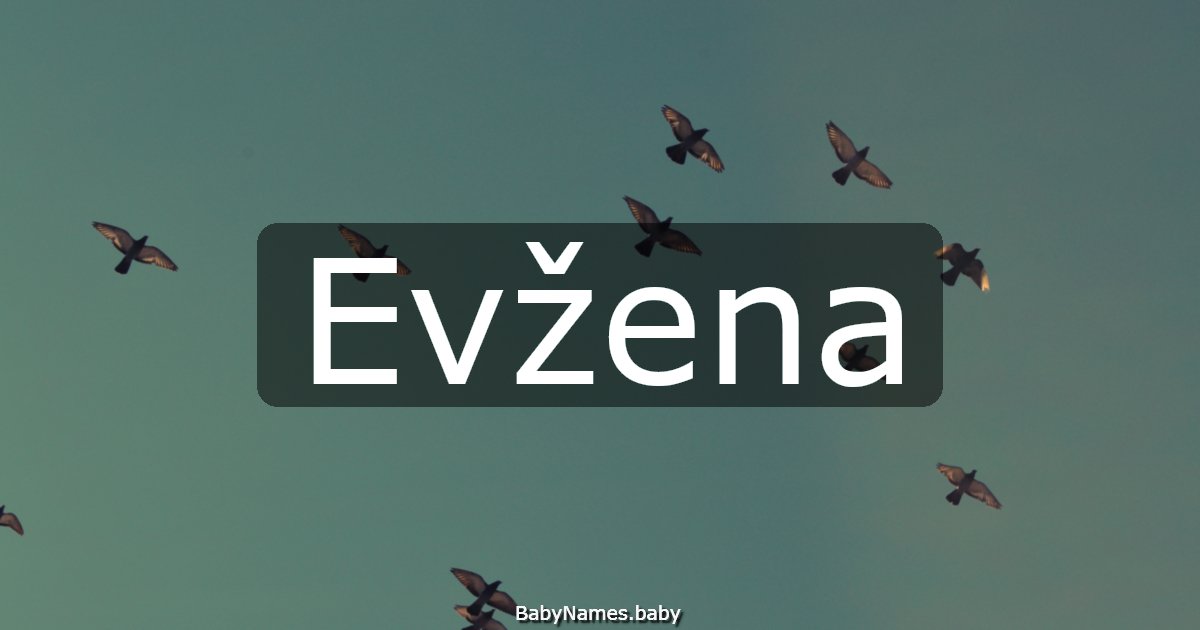 Evžena