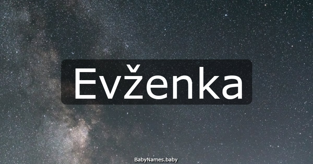 Evženka
