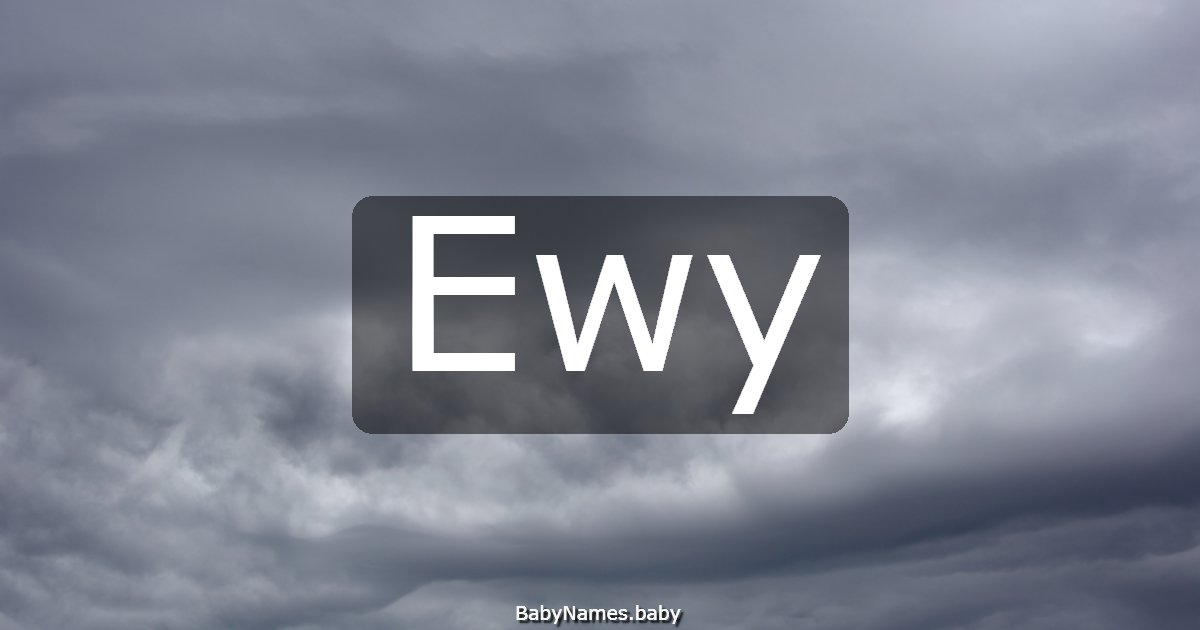 Ewy