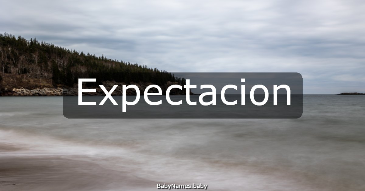 Expectacion