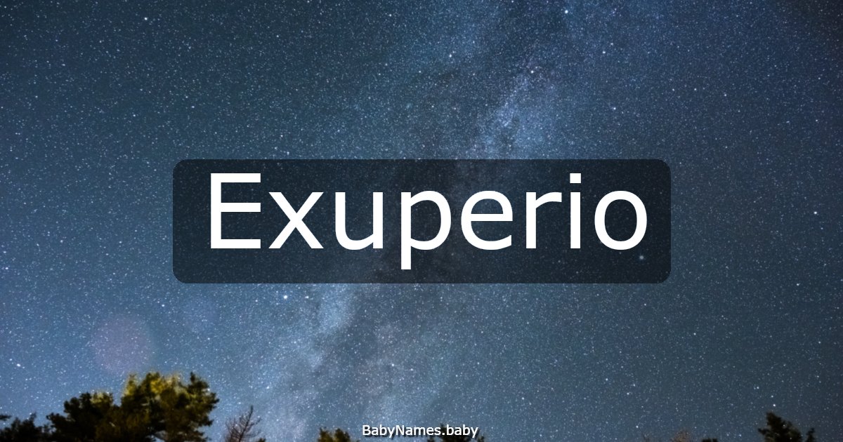 Exuperio