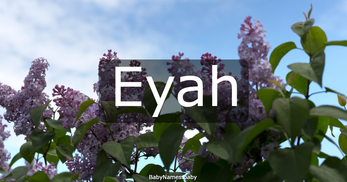 Eyah