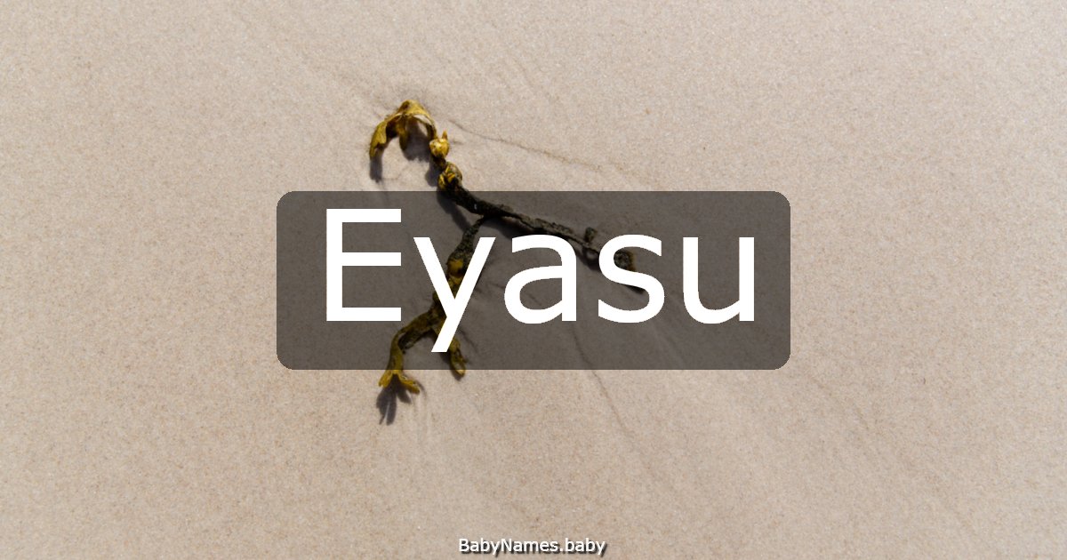 Eyasu