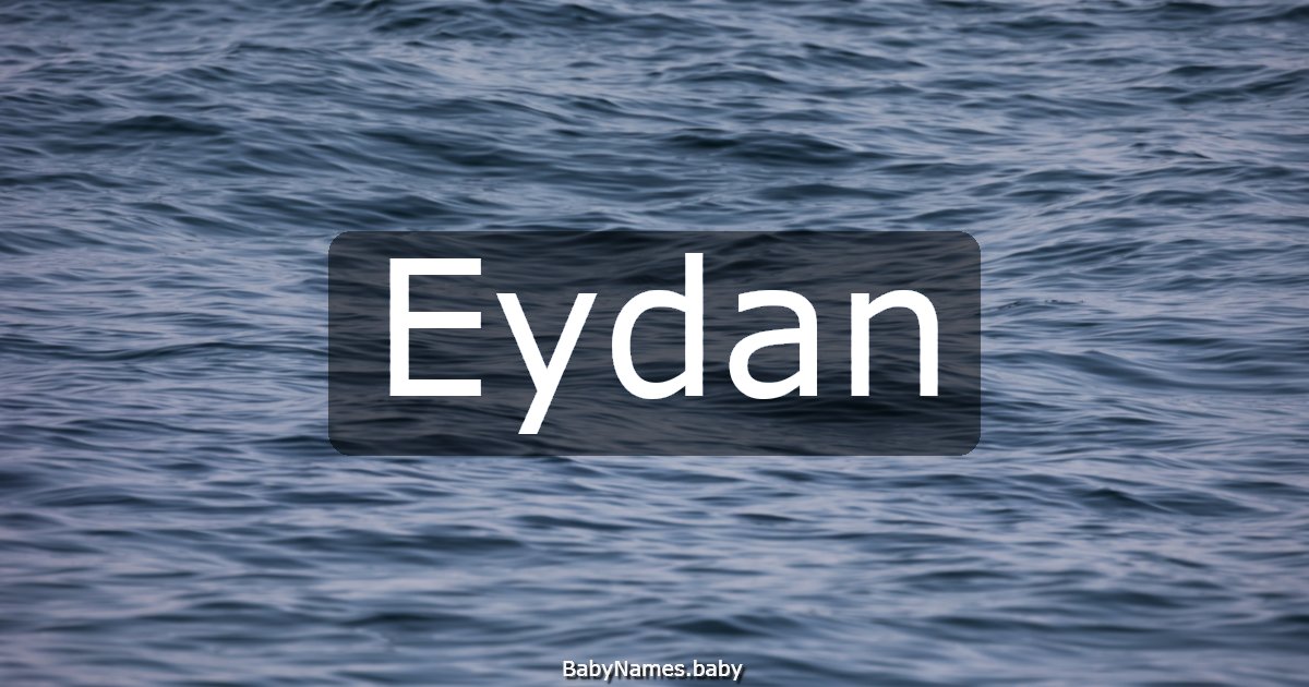 Eydan