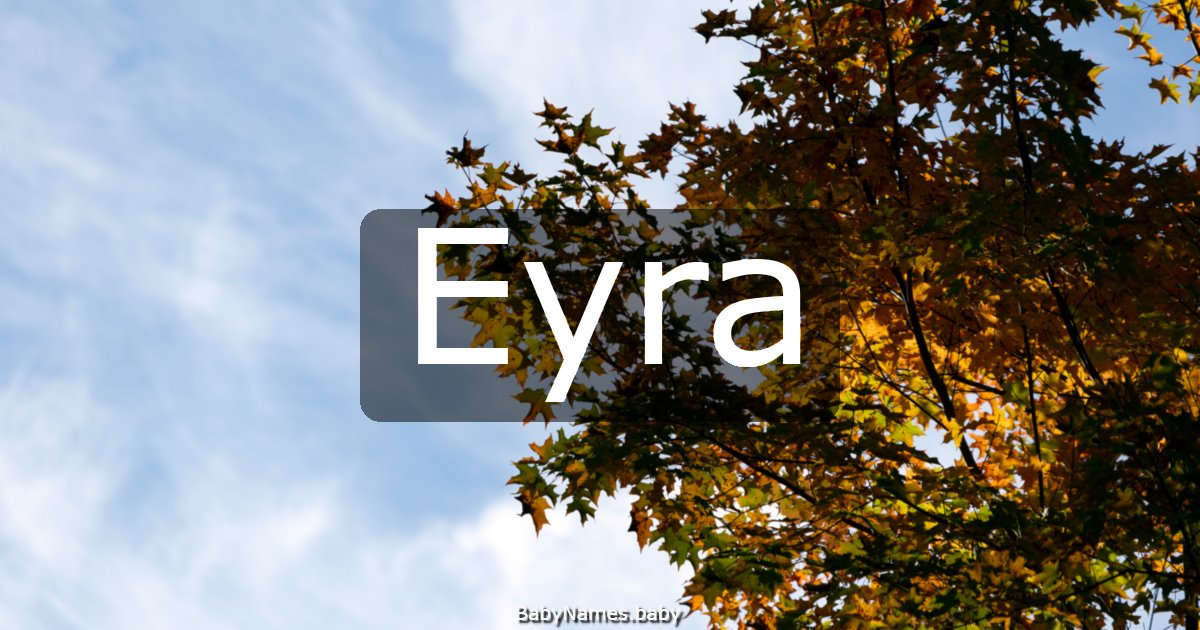 Eyra