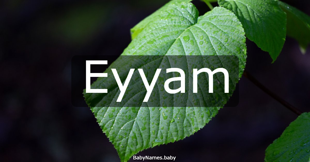 Eyyam