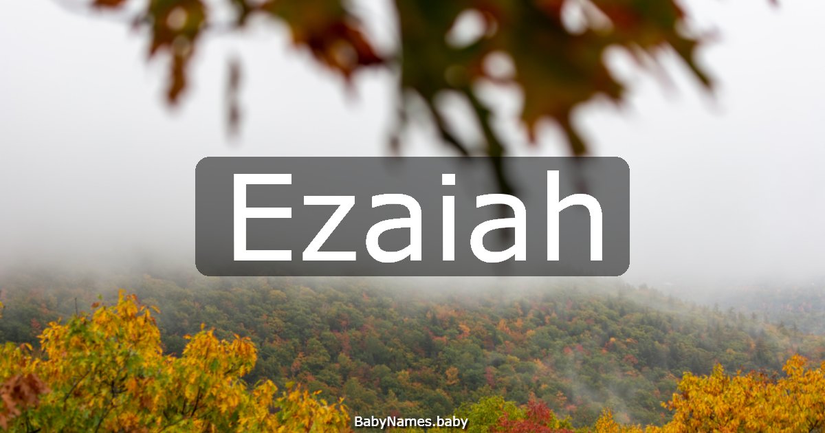 Ezaiah