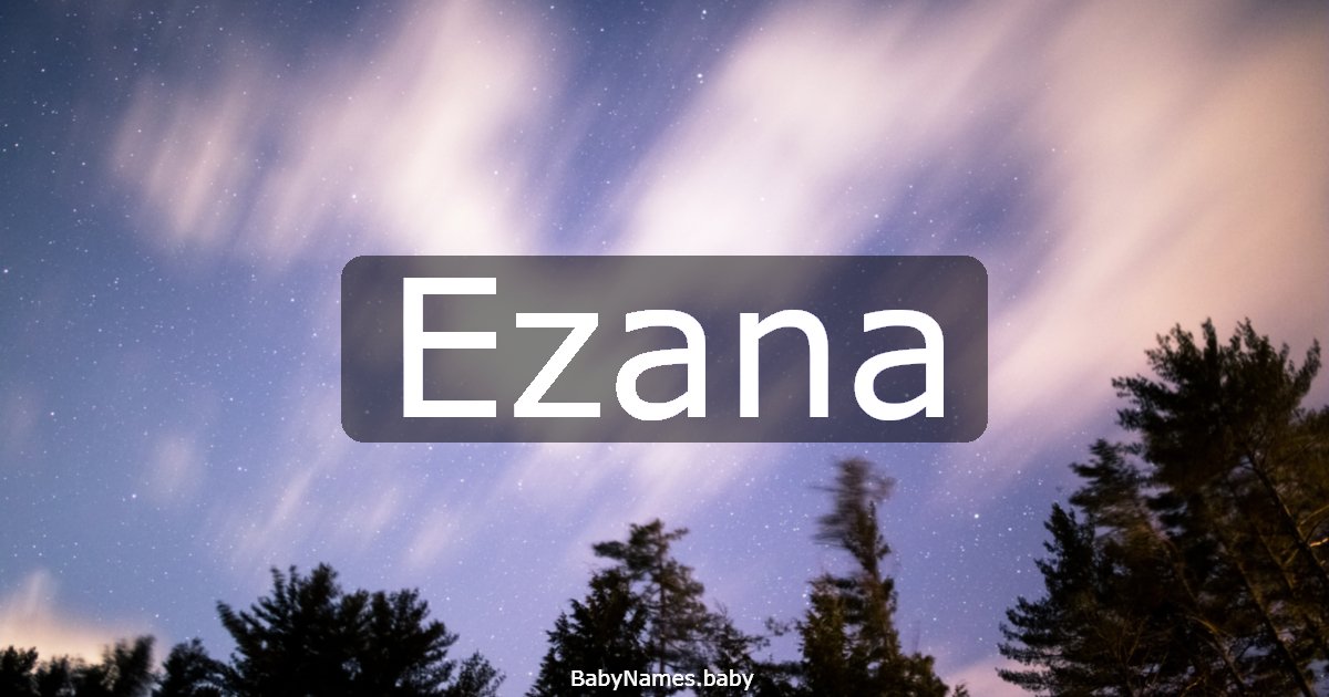 Ezana
