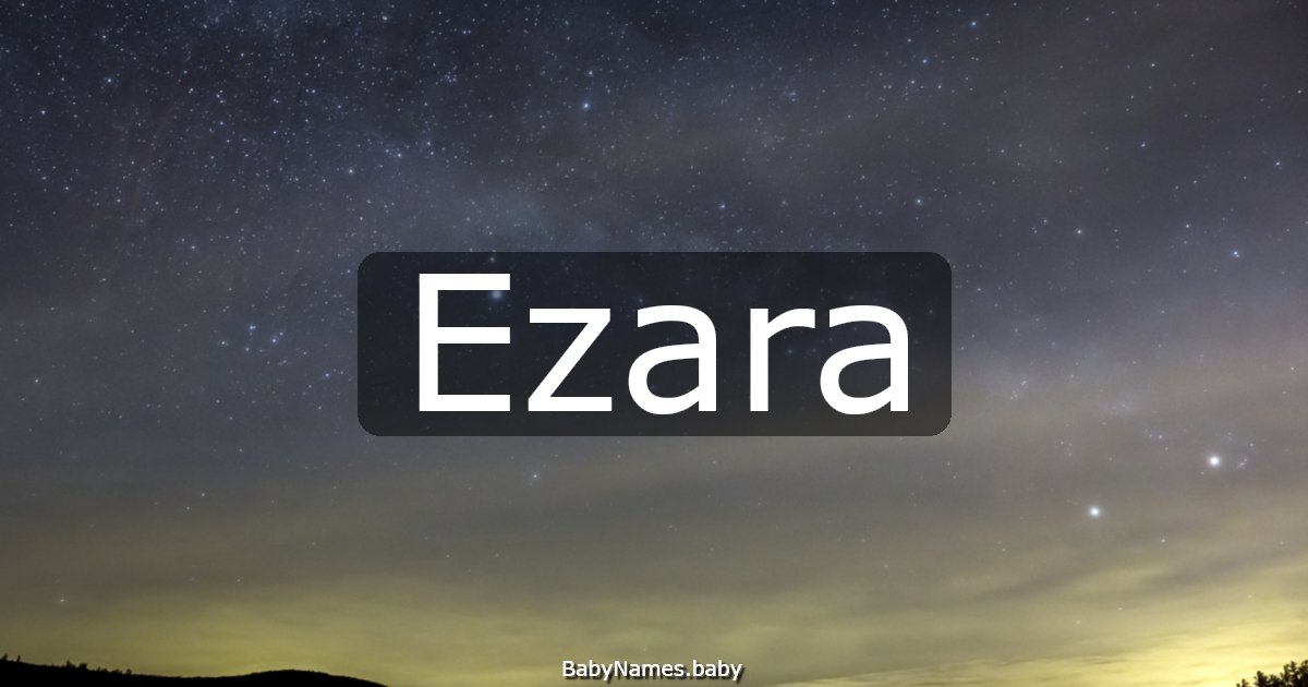 Ezara