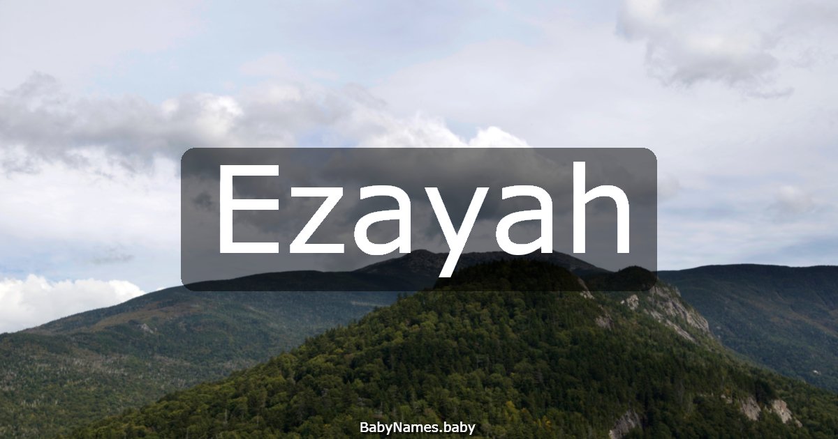 Ezayah