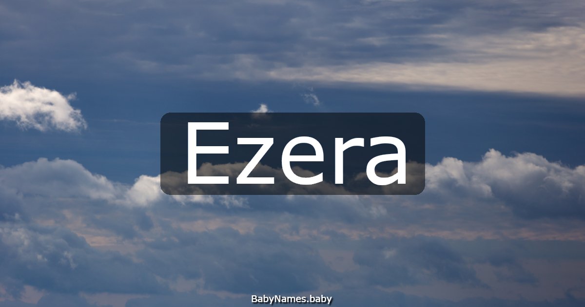 Ezera
