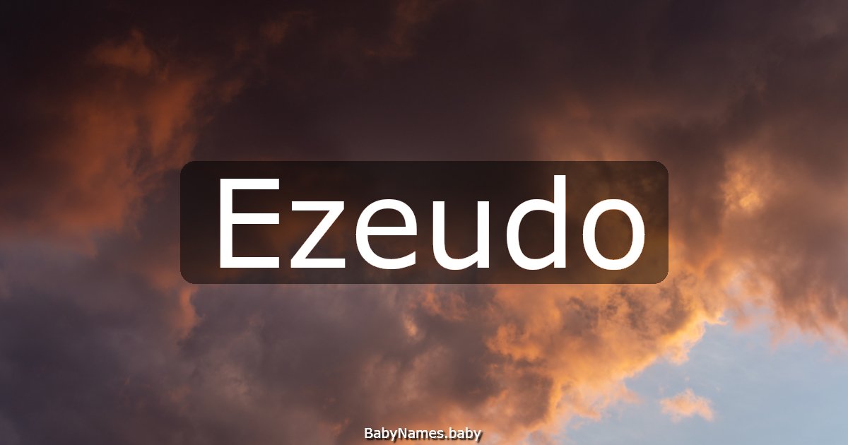 Ezeudo