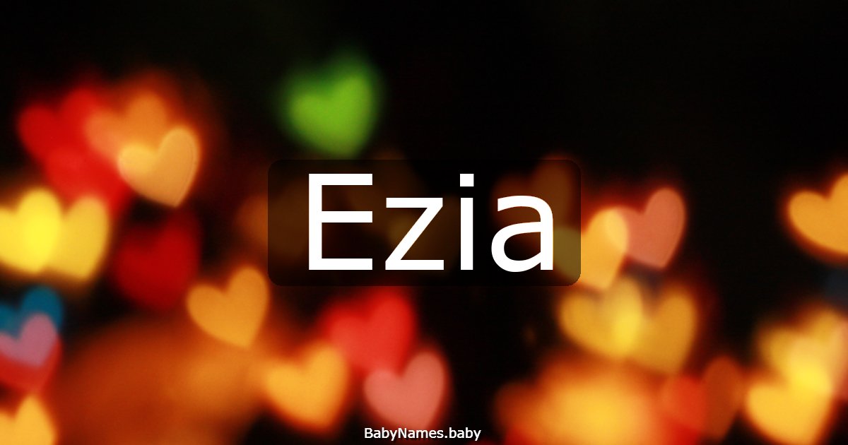 Ezia