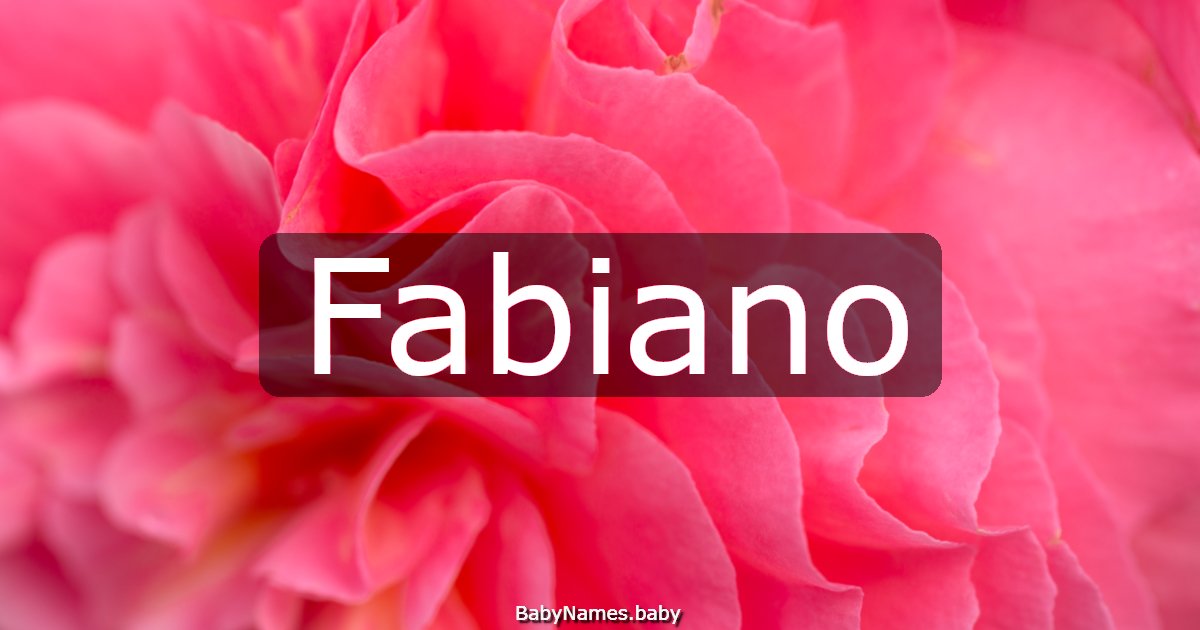 Fabiano