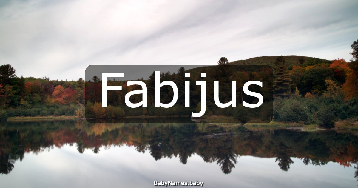 Fabijus